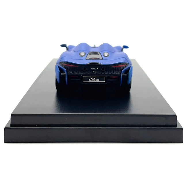 McLaren Elva Convertible Matt Blue Metallic 1/64 Diecast Model Car by LCD Models - LCD Models - ModelCars.com