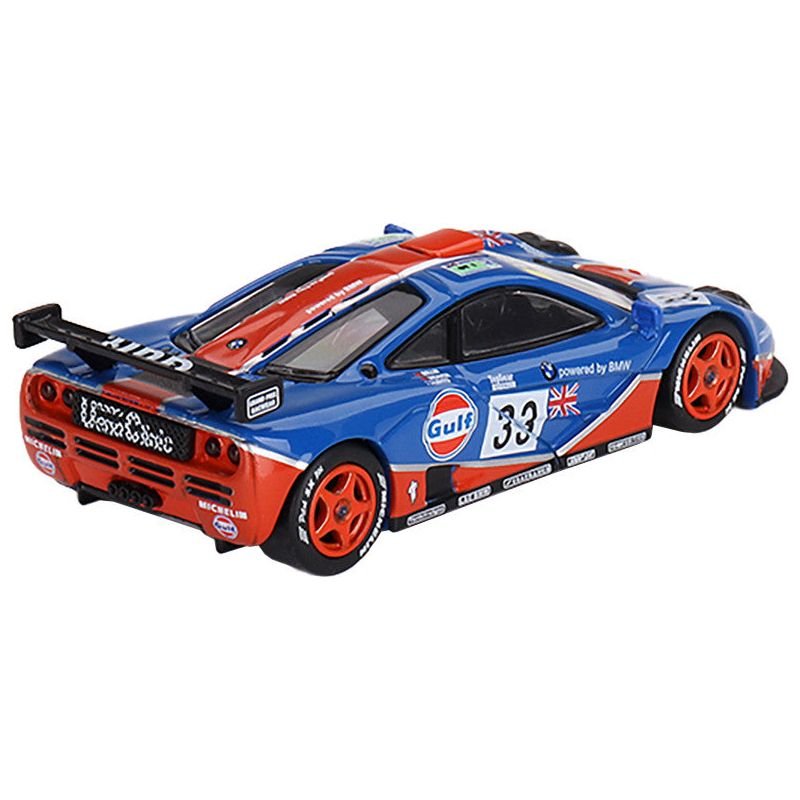 McLaren F1 GTR 33 John Nielsen - Thomas Bscher - Peter Kox "West Competition" "24 Hours of Le Mans" (1996) Limited Edition 1/64 Diecast Model Car by Mini GT - Mini GT - ModelCars.com