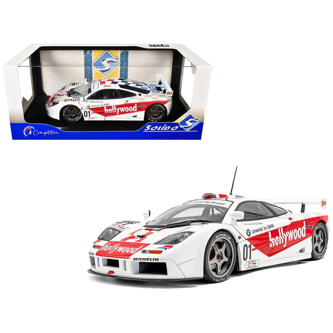 McLaren F1 GTR Short Tail #01 Nelson Piquet - Johnny Cecotto Winner "2 Hours of Brasilia" (1996) "Competition" Series 1/18 Diecast Model Car by Solido-Solido-ModelCars.com