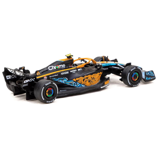 McLaren MCL36 4 Lando Norris Formula One F1 "Abu Dhabi GP" (2022) "Global64" Series 1/64 Diecast Model Car by Tarmac Works - Tarmac Works - ModelCars.com