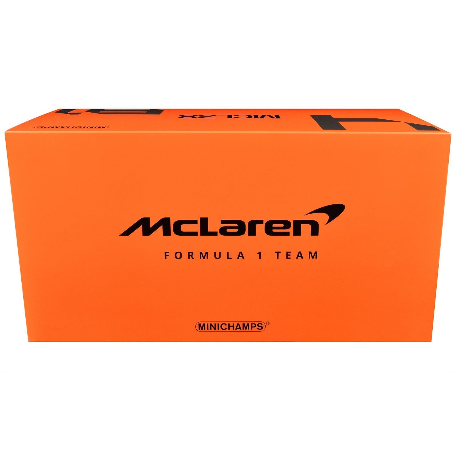 McLaren MCL38 4 Lando Norris "OKX" Winner F1 Formula One "Miami GP" (2024) with Driver Limited Edition to 732 pieces Worldwide 1/18 Model Car by Minichamps - Minichamps - ModelCars.com