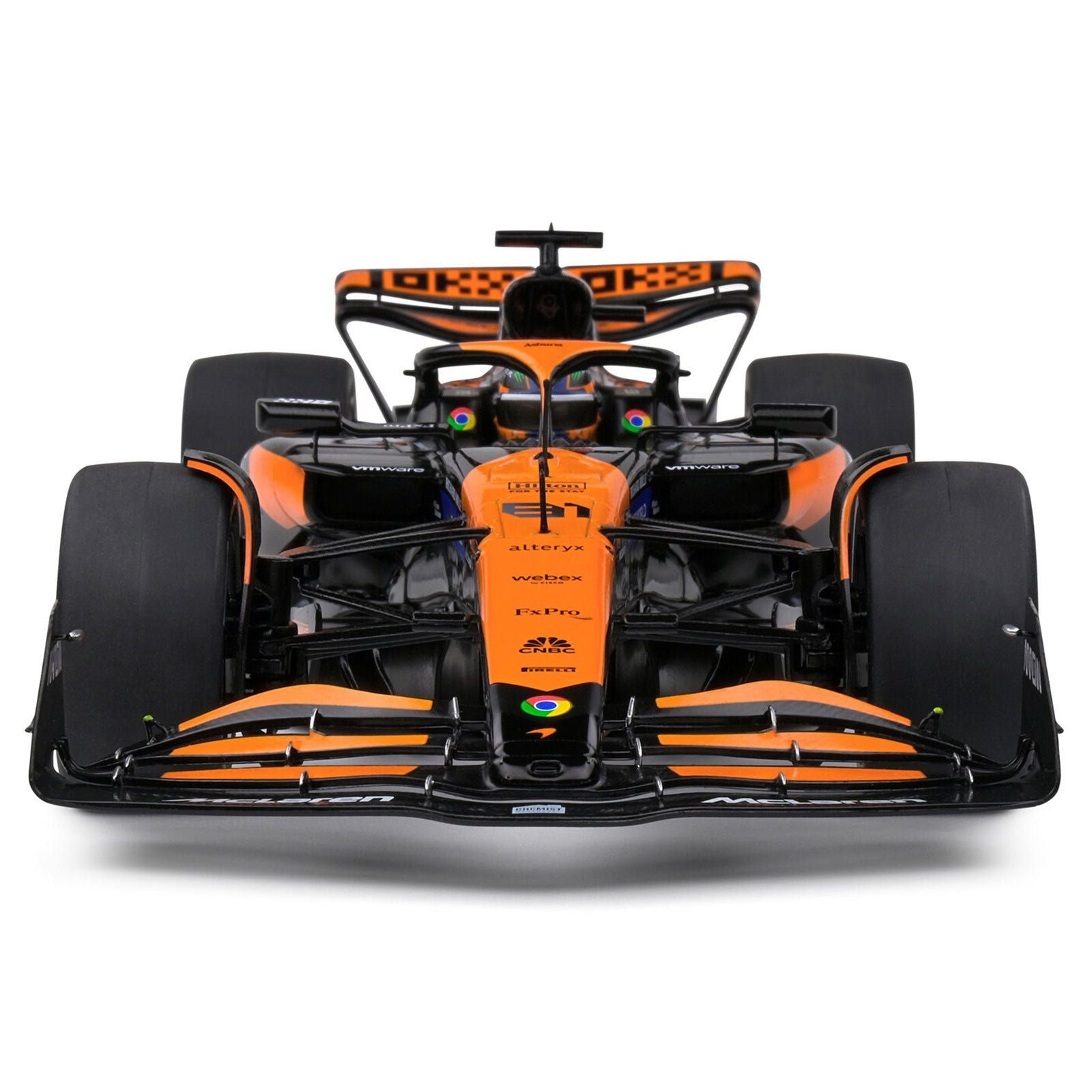 McLaren MCL38 81 Oscar Piastri "OKX" Formula One F1 Australian GP (2024) "Competition" Series 1/18 Diecast Model Car by Solido - Solido - ModelCars.com