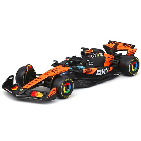 McLaren MCL39 #81 Oscar Piastri "OKX" Formula One F1 "Australian GP" (2025) "Race" Series 1/43 Diecast Model Car by Bburago-Bburago-ModelCars.com