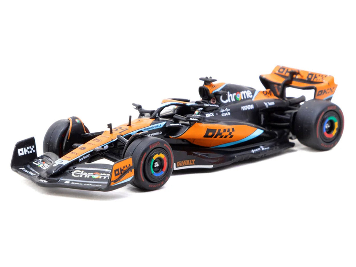 McLaren MCL60 #81 Oscar Piastri Formula One F1 "Australian GP" (2023) "Global64" Series 1/64 Diecast Model Car by Tarmac Works-Tarmac Works-ModelCars.com