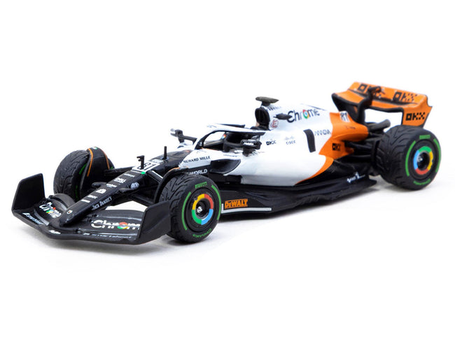 McLaren MCL60 #81 Oscar Piastri Formula One F1 "Monaco GP" (2023) "Global64" Series 1/64 Diecast Model by Tarmac Works-Tarmac Works-ModelCars.com