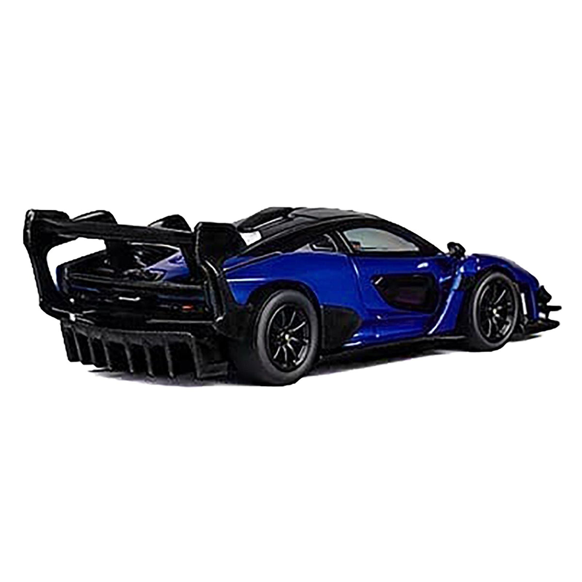 McLaren Senna GTR Blue Metallic with Black Top 1/64 Diecast Model Car by CM Model-CM Models-ModelCars.com