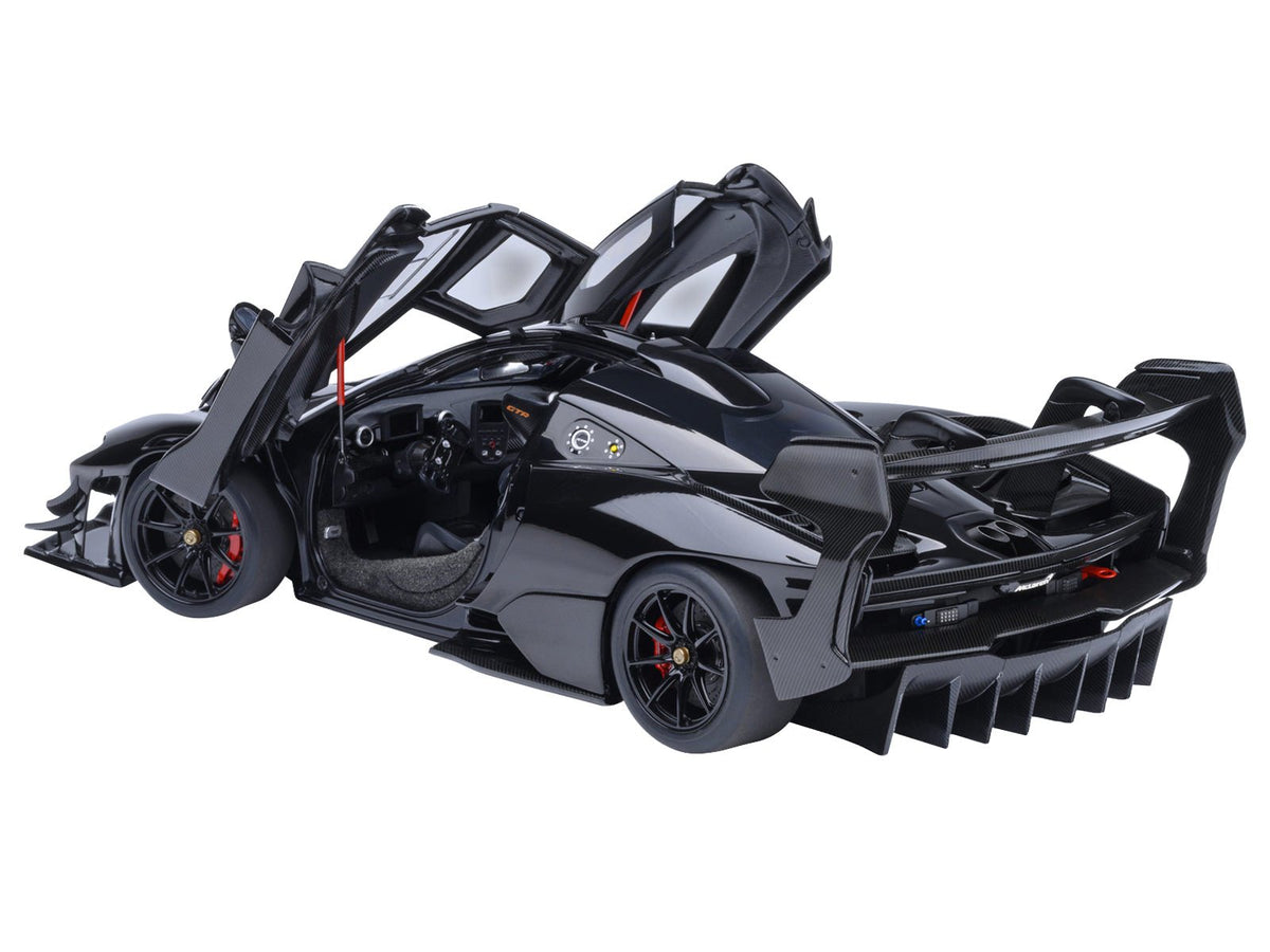 McLaren Senna GTR Onyx Black 1/18 Model Car by Autoart-Autoart-ModelCars.com