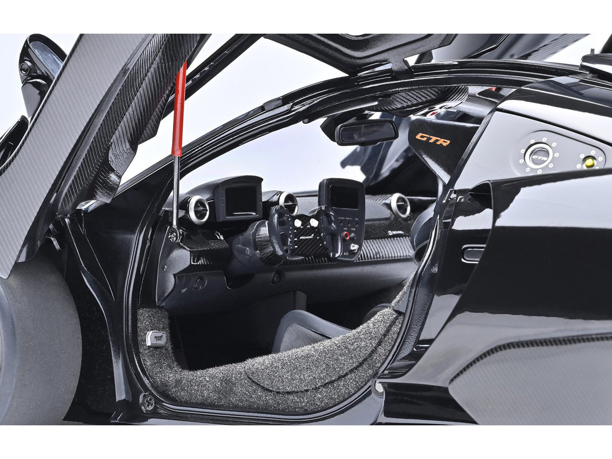 McLaren Senna GTR Onyx Black 1/18 Model Car by Autoart-Autoart-ModelCars.com
