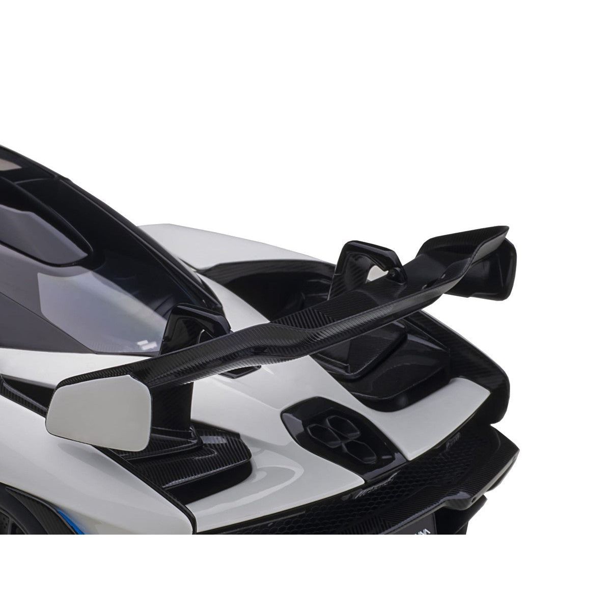 Mclaren Senna Vision Pure White and Black 1/18 Model Car by Autoart - Autoart - ModelCars.com