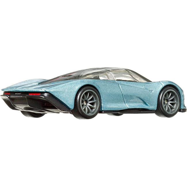 McLaren Speedtail Blue Metallic with Black Top "Exotic Envy" Series Diecast Model Car by Hot Wheels-Hotwheels-ModelCars.com