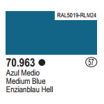 MEDIUM BLUE MATTE 17ML - Vallejo - ModelCars.com