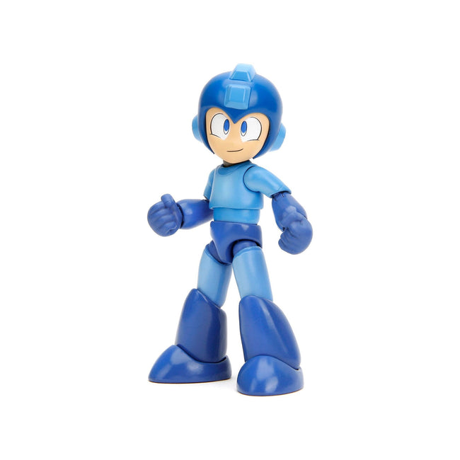 Mega Man 4.5" Moveable Figure with Accessories and Alternate Head and Hands "Mega Man" (1987) Video Game model by Jada-Jada-ModelCars.com