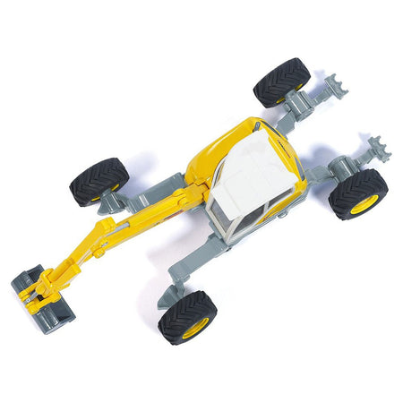 Menzi Muck M545 Walking Excavator Yellow with White Top 1/50 Diecast Model by Siku - SIKU - ModelCars.com
