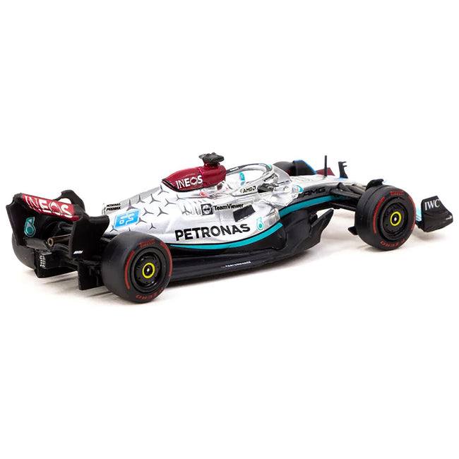 Mercedes - AMG F1 W13 E Performance 63 George Russell Formula One F1 Winner "Sao Paulo GP" (2022) "Global64" Series 1/64 Diecast Model Car by Tarmac Works - Tarmac Works - ModelCars.com