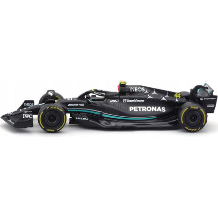 Mercedes - AMG F1 W14 E Performance 44 Lewis Hamilton "Petronas" "Formula One F1 World Championship" (2023) 1/43 Diecast Model Car by Bburago - Bburago - ModelCars.com