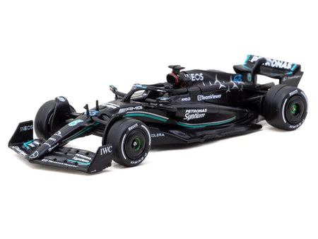 Mercedes-AMG F1 W14 E Performance 63 George Russell Formula One F1 "Italian GP" (2023) "Global64" Series 1/64 Diecast Model Car by Tarmac Works-Tarmac Works-ModelCars.com