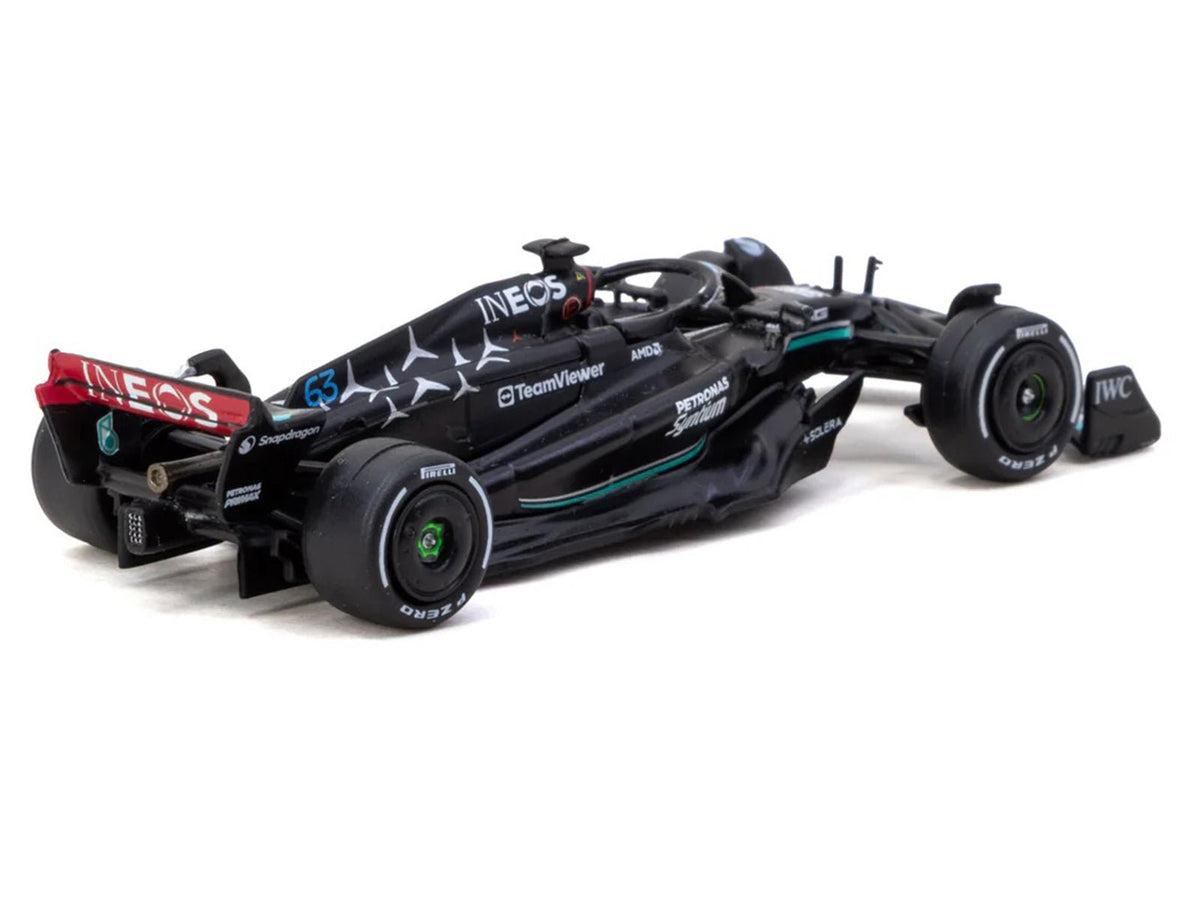 Mercedes-AMG F1 W14 E Performance 63 George Russell Formula One F1 "Italian GP" (2023) "Global64" Series 1/64 Diecast Model Car by Tarmac Works-Tarmac Works-ModelCars.com