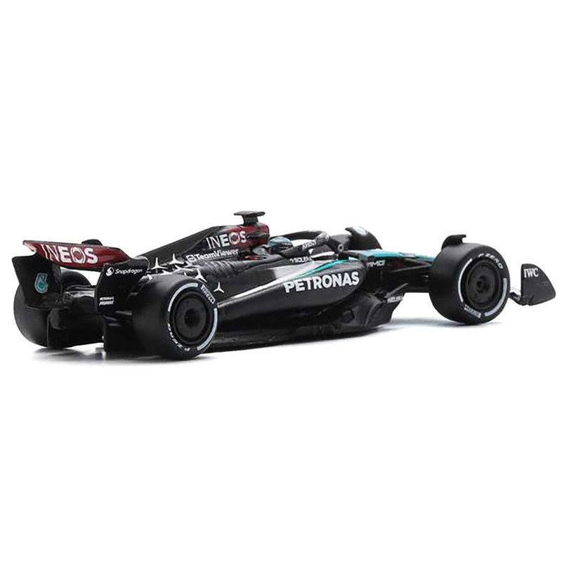 Mercedes - AMG F1 W15 E Performance 63 George Russell "Petronas" Formula One F1 "Bahrain GP" (2024) 1/64 Diecast Model Car by Spark - Spark - ModelCars.com