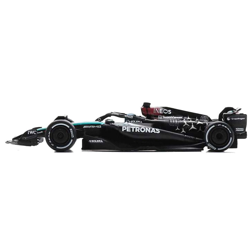 Mercedes - AMG F1 W15 E Performance 63 George Russell "Petronas" Formula One F1 "Bahrain GP" (2024) 1/64 Diecast Model Car by Spark - Spark - ModelCars.com