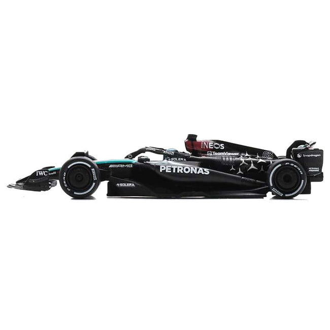 Mercedes - AMG F1 W15 E Performance 63 George Russell "Petronas" Formula One F1 "Bahrain GP" (2024) 1/64 Diecast Model Car by Spark - Spark - ModelCars.com