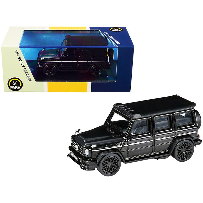 Mercedes AMG G63 Liberty Walk Wagon Black 1/64 Diecast Model Car by Paragon - Paragon - ModelCars.com