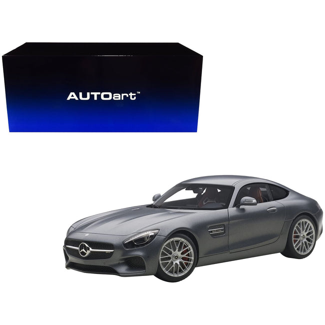 Mercedes AMG GT S Matt Grey 1/18 Model Car by Autoart - Autoart - ModelCars.com