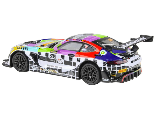 Mercedes-AMG GT3 888 Maro Engel - Mikael Grenier - Maxime Martin "GruppeM Racing" "Bathurst 12 Hour" (2025) 1/64 Diecast Model Car by Paragon Models-Paragon-ModelCars.com