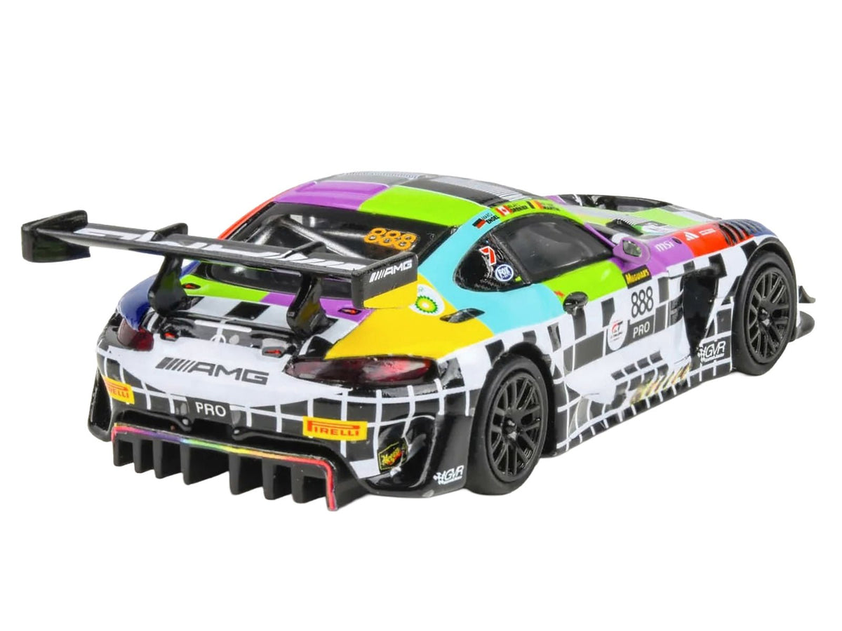 Mercedes-AMG GT3 888 Maro Engel - Mikael Grenier - Maxime Martin "GruppeM Racing" "Bathurst 12 Hour" (2025) 1/64 Diecast Model Car by Paragon Models-Paragon-ModelCars.com