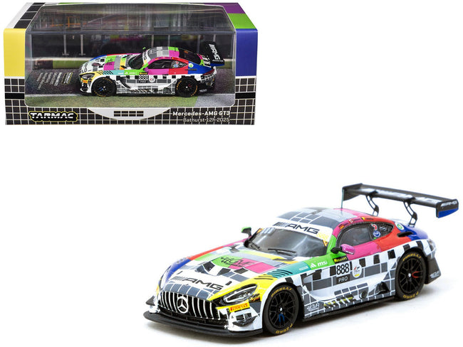 Mercedes-AMG GT3 888 Maro Engel - Mikael Grenier - Maxime Martin "GruppeM Racing" "Bathurst 12 Hour" (2025) "Hobby64" Series 1/64 Diecast Model Car by Tarmac Works-Tarmac Works-ModelCars.com