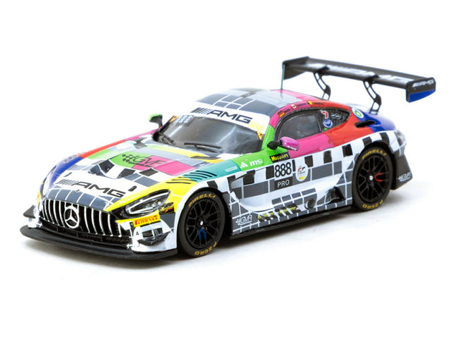 Mercedes-AMG GT3 888 Maro Engel - Mikael Grenier - Maxime Martin "GruppeM Racing" "Bathurst 12 Hour" (2025) "Hobby64" Series 1/64 Diecast Model Car by Tarmac Works-Tarmac Works-ModelCars.com
