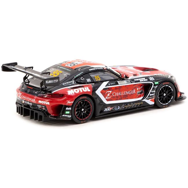 Mercedes - AMG GT3 95 Darryl O'Young "Craft - Bamboo Racing" Winner Macau GT Cup Race 2 (2021) "Hobby64" Series 1/64 Diecast Model Car by Tarmac Works - Tarmac Works - ModelCars.com