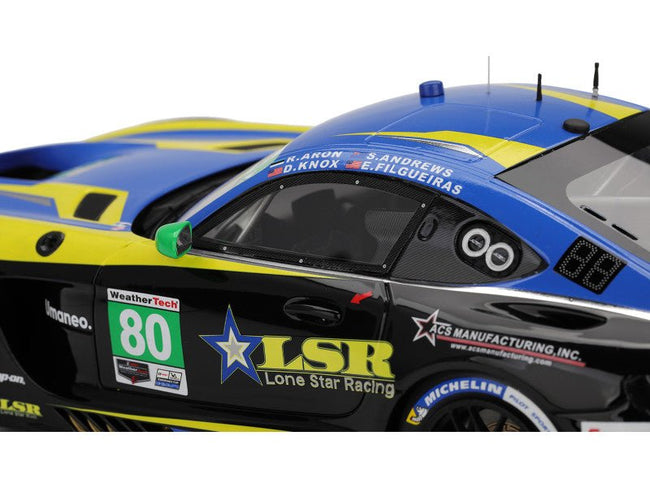 Mercedes-AMG GT3 EVO #80 Scott Andrews - Ralf Aron - Eric Filgueiras - Dan Knox "Lone Star Racing" IMSA "24 Hours of Daytona" (2025) 1/18 Model Car by Top Speed-Top Speed-ModelCars.com