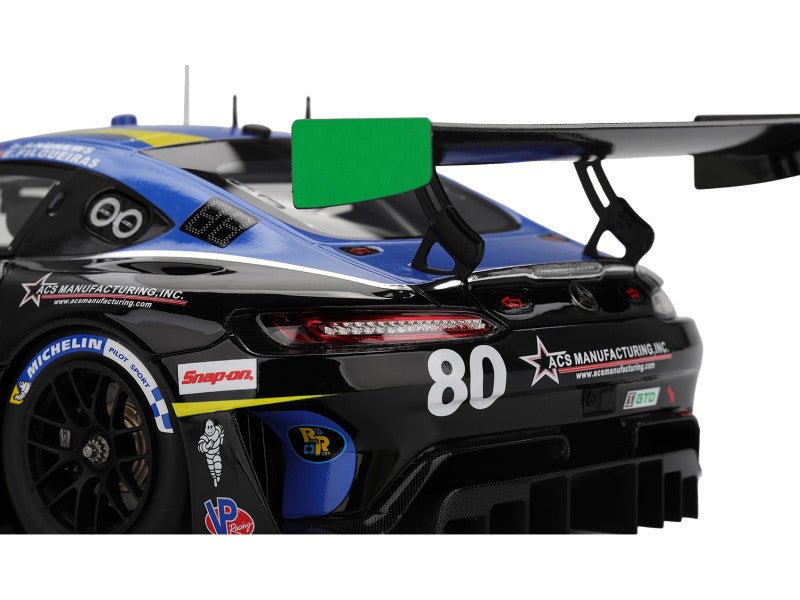 Mercedes-AMG GT3 EVO #80 Scott Andrews - Ralf Aron - Eric Filgueiras - Dan Knox "Lone Star Racing" IMSA "24 Hours of Daytona" (2025) 1/18 Model Car by Top Speed-Top Speed-ModelCars.com