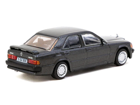 Mercedes-Benz 190 E 2.3-16 Blue-Black Metallic "Global64" Series 1/64 Diecast Model Car by Tarmac Works-Tarmac Works-ModelCars.com