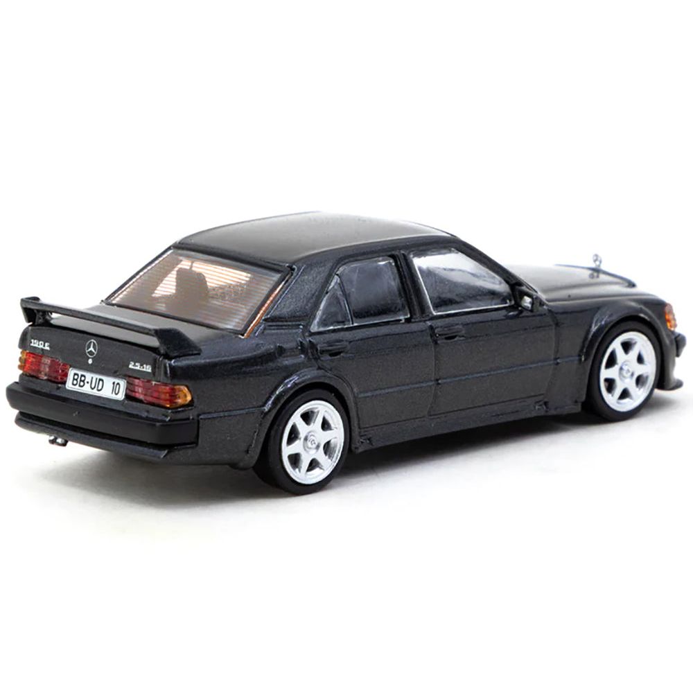 Mercedes-Benz 190 E 2.5-16 EVO 1 Blue-Black Metallic "Global64" Series 1/64 Diecast Model by Tarmac Works-Tarmac Works-ModelCars.com