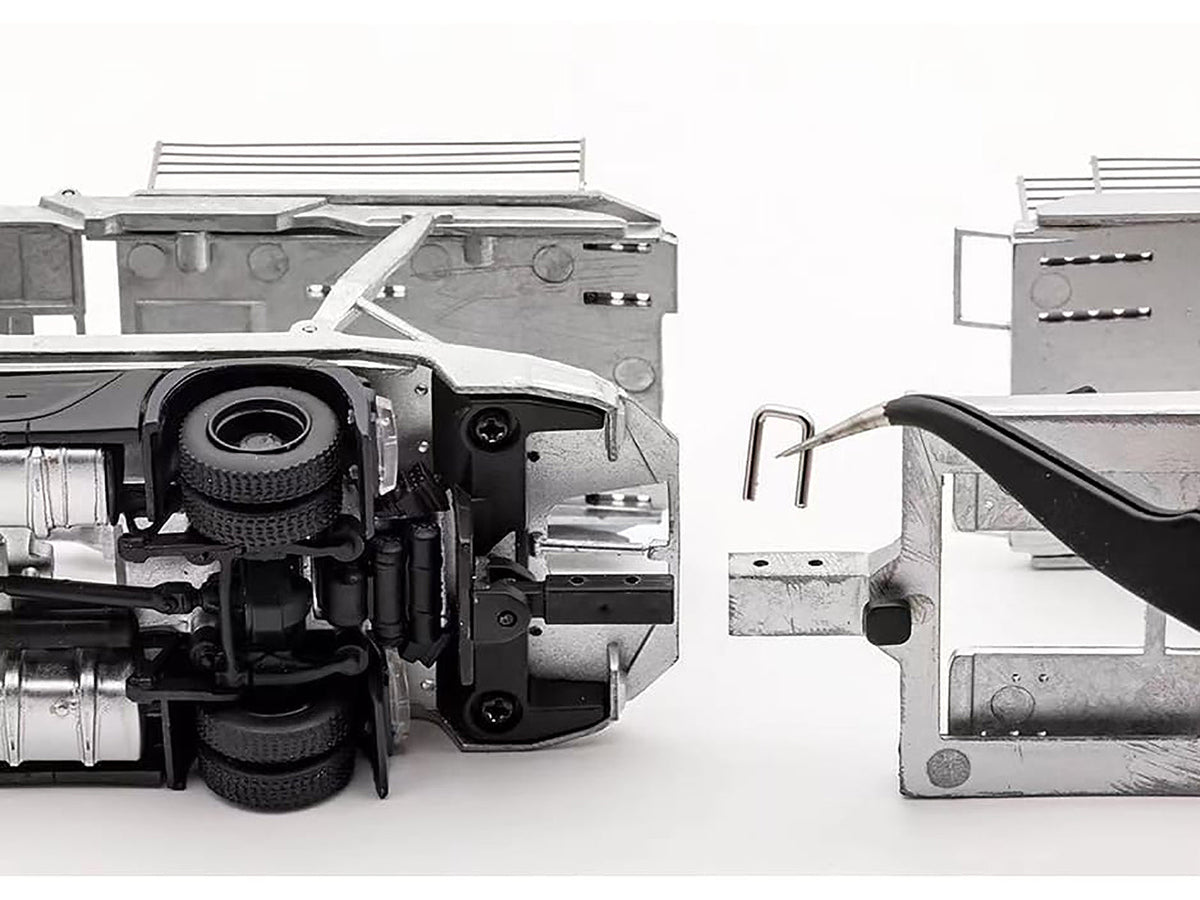 Mercedes-Benz Actros Auto Transporter White 1/64 Diecast Model by GCD-GCD-ModelCars.com