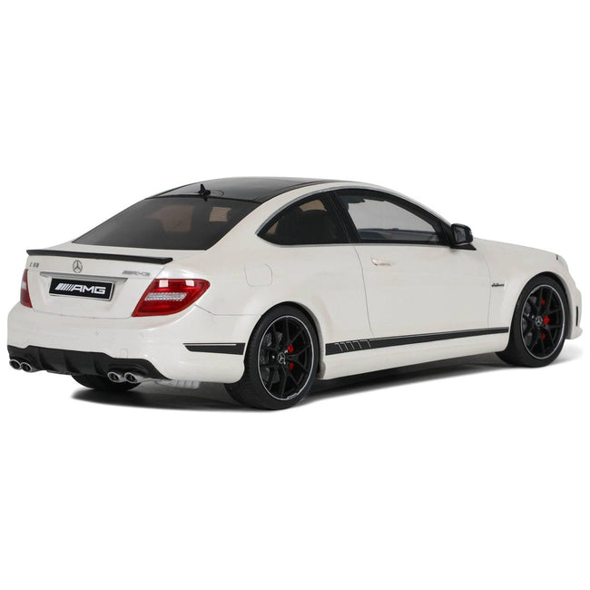 Mercedes - Benz C63 AMG 507 Diamond White with Black Top 1/18 Model Car by GT Spirit - GT Spirit - ModelCars.com