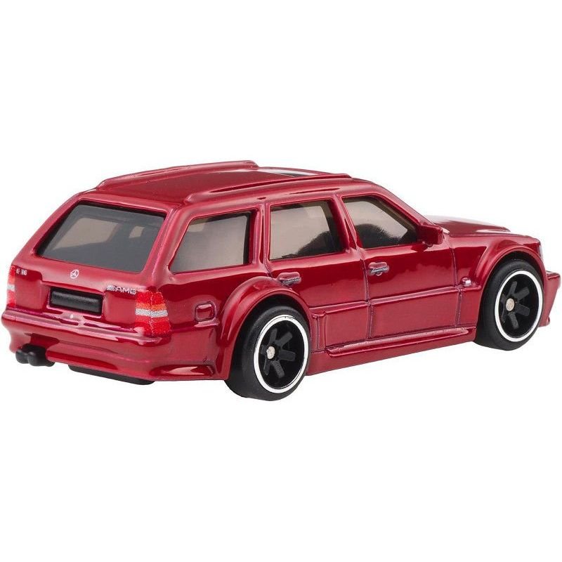 Mercedes-Benz E 36 AMG Red Metallic "Fast Wagons" Series Diecast Model Car by Hot Wheels-Hotwheels-ModelCars.com