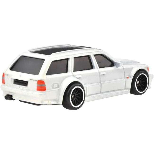 Mercedes-Benz E36 AMG White Metallic "Boulevard" Series Diecast Model Car by Hot Wheels-Hotwheels-ModelCars.com