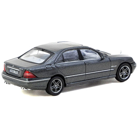 Mercedes-Benz S 65 AMG Tectite Gray Metallic "Global64" Series 1/64 Diecast Model by Tarmac Works-Tarmac Works-ModelCars.com