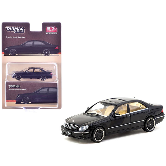 Mercedes-Benz S-Class Wald Black "Global64" Series 1/64 Diecast Model by Tarmac Works-Tarmac Works-ModelCars.com