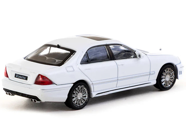 Mercedes-Benz S-Class Wald "Lamley Special Edition" Alabaster White "Global64" Series 1/64 Diecast Model by Tarmac Works-Tarmac Works-ModelCars.com