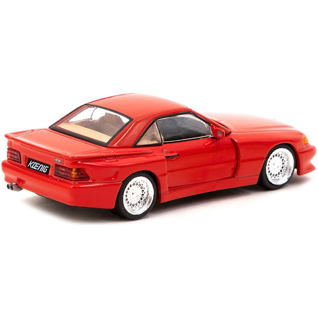 Mercedes - Benz SL 500 "Koenig Specials" Red "Global64" Series 1/64 Diecast Model Car by Tarmac Works - Tarmac Works - ModelCars.com