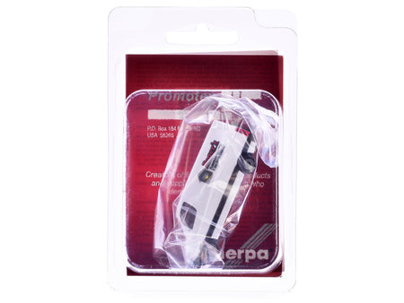 Mercedes-Benz Sprinter Van White "Roger's Plumbing-Heating & Air Conditioning" 1/87 (HO) Plastic Model Car by Promotex-Promotex-ModelCars.com