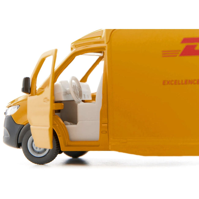 Mercedes-Benz Sprinter Van Yellow "DHL" 1/50 Diecast Model Car by Siku-SIKU-ModelCars.com