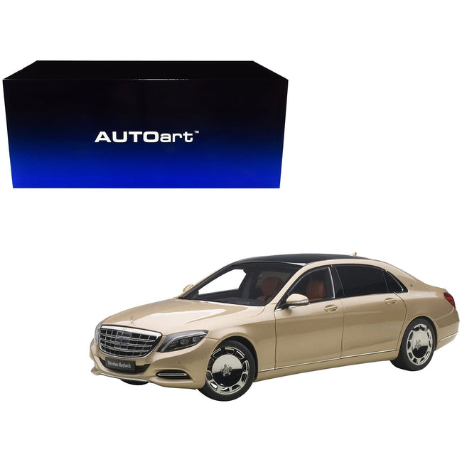 Mercedes Maybach S Class S600 Champagne Gold 1/18 Model Car by Autoart - Autoart - ModelCars.com
