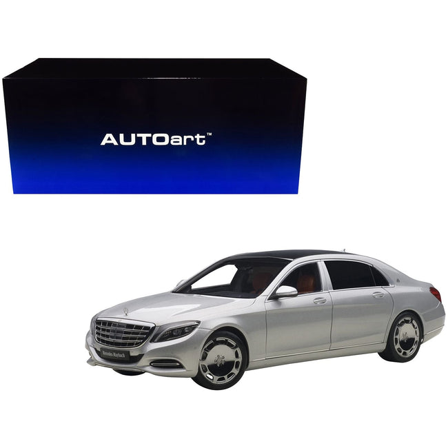 Mercedes Maybach S Class S600 Silver 1/18 Model Car by Autoart - Autoart - ModelCars.com