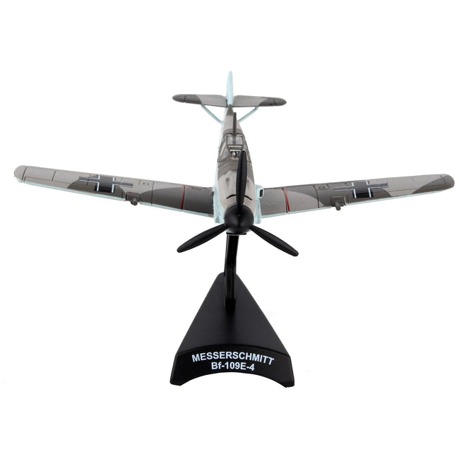 Messerschmitt Bf - 109 Fighter Aircraft "Black 1 Ace Adolf Galland" German Luftwaffe 1/87 Diecast Model Airplane by Postage Stamp - Postage Stamp - ModelCars.com