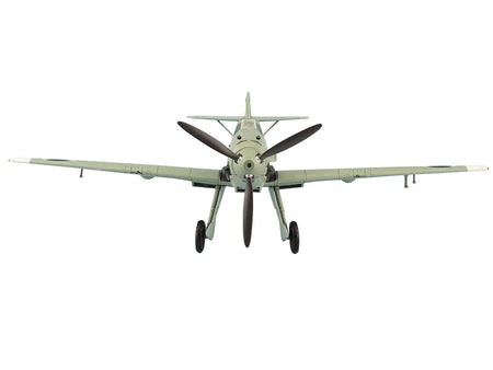 Messerschmitt BF 109E-3 Fighter Aircraft "Hauptmann Siebelt Reents Spanish Civil War" (1939) "Air Power Series" 1/48 Diecast Model by Hobby Master-Hobby Master-ModelCars.com