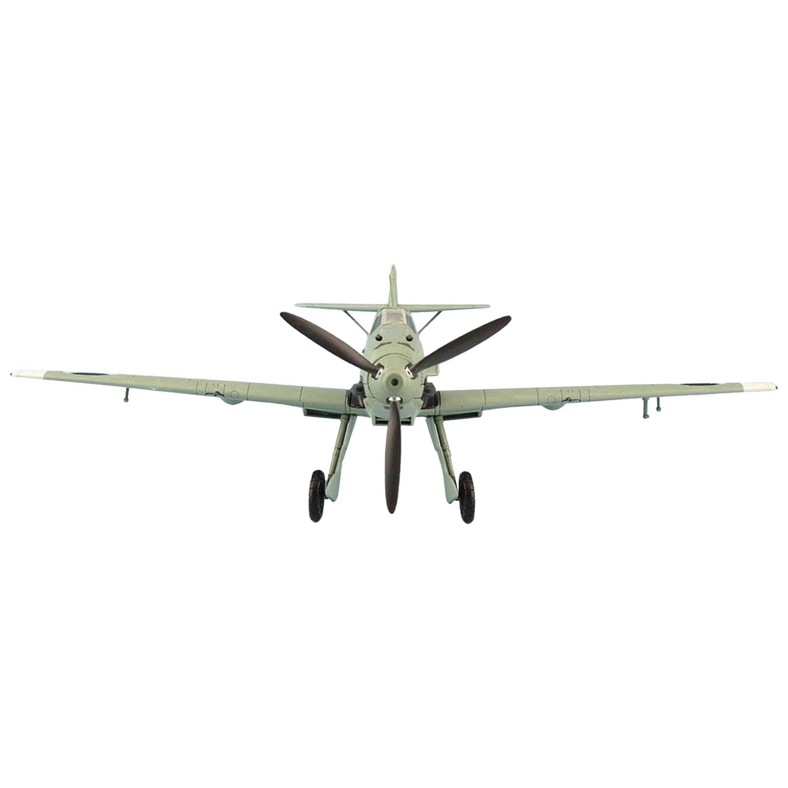 Messerschmitt BF 109E - 3 Fighter Aircraft "Hauptmann Siebelt Reents Spanish Civil War" (1939) "Air Power Series" 1/48 Diecast Model by Hobby Master - Hobby Master - ModelCars.com